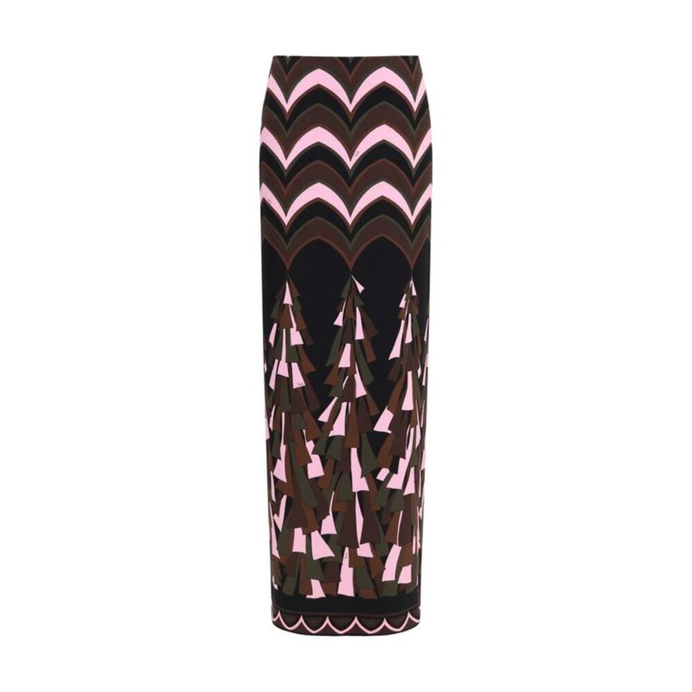 Emilio Pucci Multicolor Polyamide Long Women's Skirt